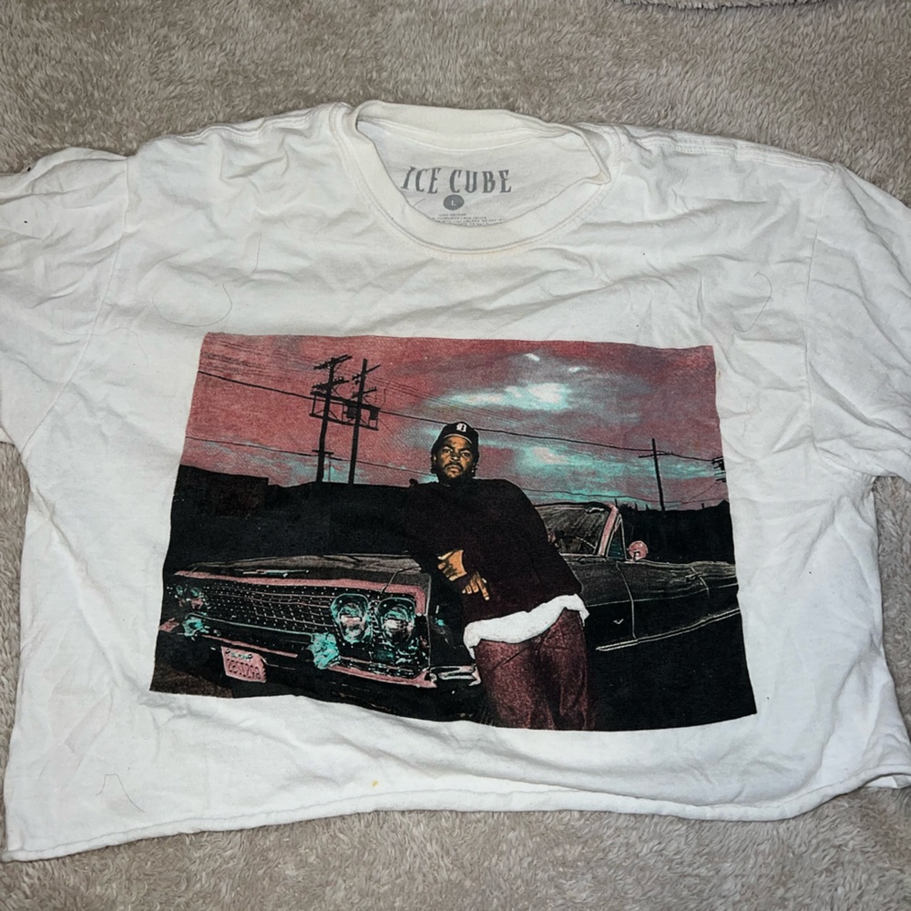 Ice cube crop top